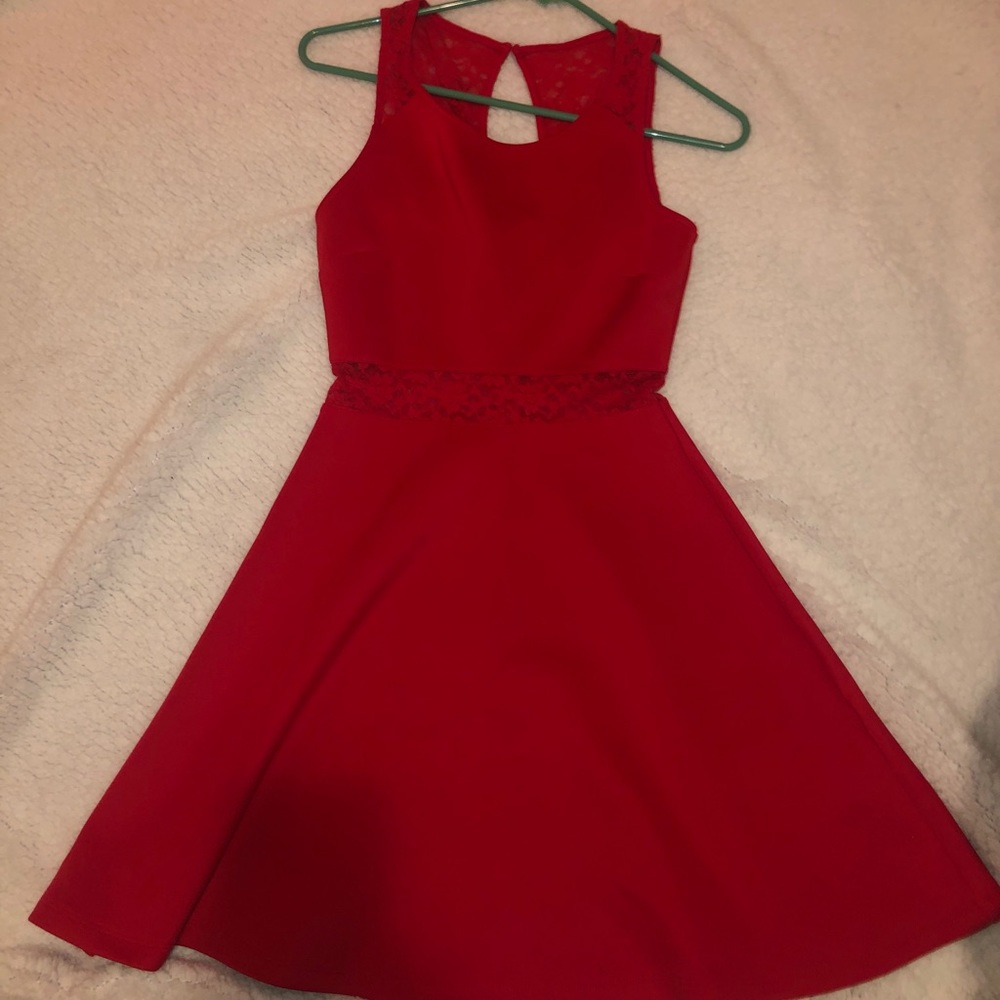 Size small red dress